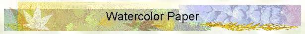 Watercolor Paper